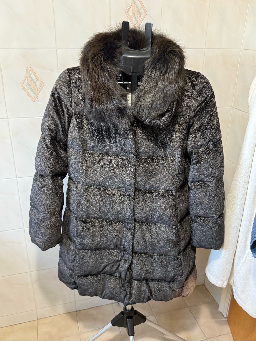 Violanti Black Puffer Jacket - VIOLANTI